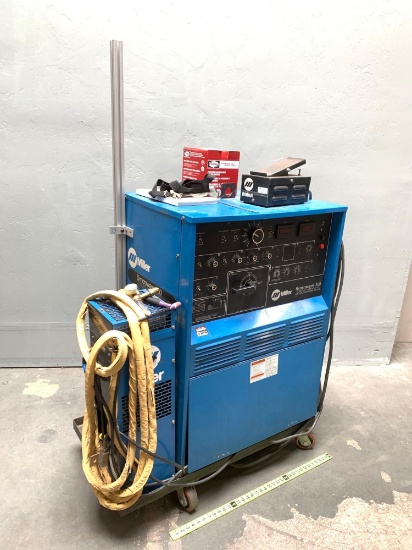 Miller Syncrowave 350 Constant Current AC/DC TIG Arc Welding Machine with Watermate 1 TIG Cooler