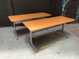 2pcs - OMNI Pacific TNG2466 Nesting / Foldable Table 66