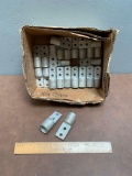 Heavy Duty Two Hole Cast Copper Lugs LL44096DCF 1325/24 DLO Wire Die 107 - 21lbs