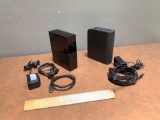 2pcs - Western Digital My Book Portable External USB Hard Drives
