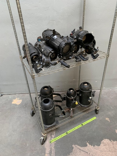 11pcs - Mixed Studio & Stage Lighting / ETC Source Four Ellipsoidal Spotlight