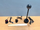 3pcs - Wired USB Cameras / Logitech / Microsoft / HP