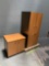 2pcs - Omni Pacific Wooden Office Filing / Storage Cabinets