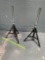 2pcs - Sumner Fold A Jack 2500lbs Pipe Stand