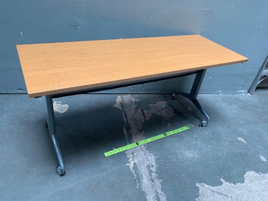 Omni Pacific TNG2466 Nesting / Foldable Rolling Table 66" x 24" x 29.5"