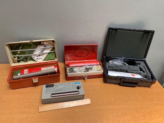 Air Quality Tools / Psychrometer / Dynamation Air Monitor / Propane Torch / RKI Gas Tank