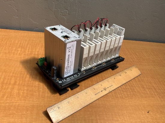 Opto 22 I/O Controller with 8 I/O Modules