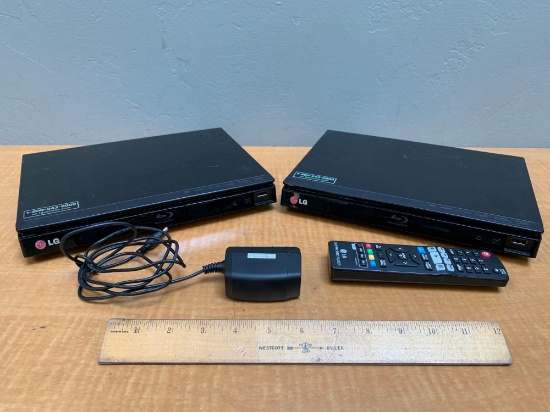 2pcs - LG BP330-N Blu-Ray Disc / DVD Player