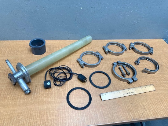 Stainless Steel Vacuum Clamps & Filter Trap