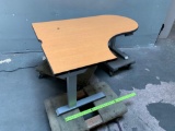 OMNI Pacific Worklogic Adjustable Height Desk 60