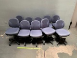 10pcs - OM Seating BC42 Series Low Back Task / Office Chair