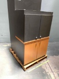 2pcs - Omni Pacific Mini Wooden Office Filing / Storage Cabinets 21