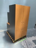 Omni Pacific Wooden Office Filing / Storage Cabinet 36