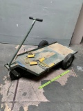 Custom Made 3-Wheel Heavy Duty Wagon Feed Cart 38