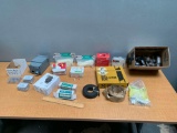Mixed Electrical Supplies/ Relays / Wago / Wire Nuts / Cable Ties / Insulation Tape / Breaker