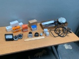 Mixed Analog Gauges / Amperage / RPM / Hours / Temp / KiloVolts / Relay / Thermostat / Heater