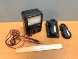 Vintage Simpson Analog Multimeter & Analog Current Clamp Ammeters