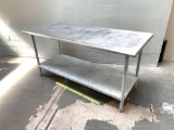 Stainless Steel Table 72