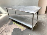 Stainless Steel Table 72