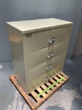 Fire King Fireproof 4 Drawer Filing Cabinet 44.5