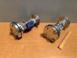 2pcs - Omega Flow Meters