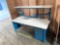 Landsberg Industrial Metal Workbench with 2 LCD Monitor Arms / Power Strip & Lamp 72