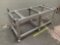 Rolling / Mobile T-Slot Aluminum Frame Table 76
