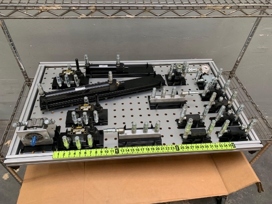 Parker Hydraulic Training Panel with Attachments
