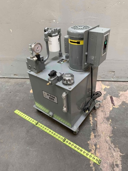 Parker H-Pak Rolling 10 Gal Hydraulic Pump
