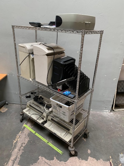 Mixed Office Equipment / Paper Shredders / Electric Typewriters / Calculator / Stapler / Cameras /