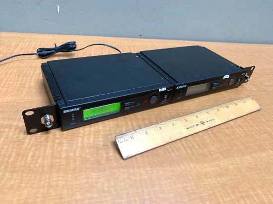 2pcs - Shure SLX4 Wireless Microphone Receivers