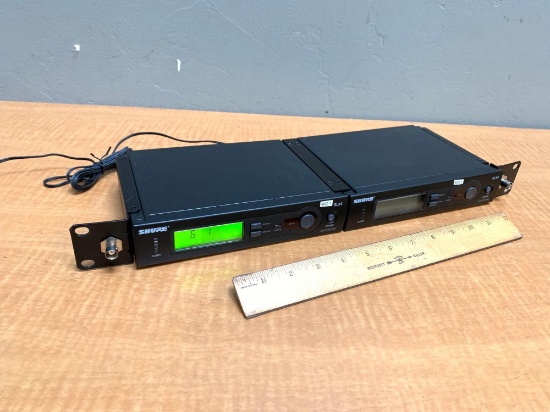 2pcs - Shure SLX4 Wireless Microphone Receivers