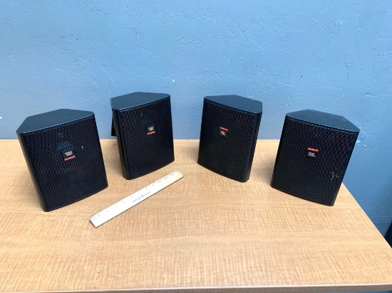 4pcs - JBL Control 25 Indoor / Outdoor Professional Speakers