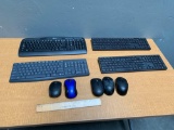 Wireless Logitech & Dell Keyboards & Mice