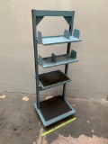 Industrial Metal Organizer Rack 32.5