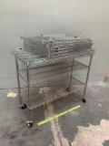 1 - Metro Rack with Extra Shelves