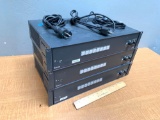 3pcs - Extron MLS-608-D 8-Input Video Switchers