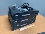3pcs - Extron MLS-608-D 8-Input Video Switchers
