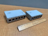 2pcs - RTS Intercom TW5W TW Intercom System 1x5 Splitter