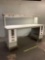 IAC Industries Metal Workbench with Power Center + Two 6 Drawers Storage Cabinets & Lamp 96