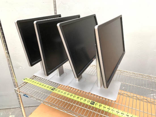 4pcs - Dell P2214Hb 22" LED Backlit LCD Monitors Full HD VGA DP DVI