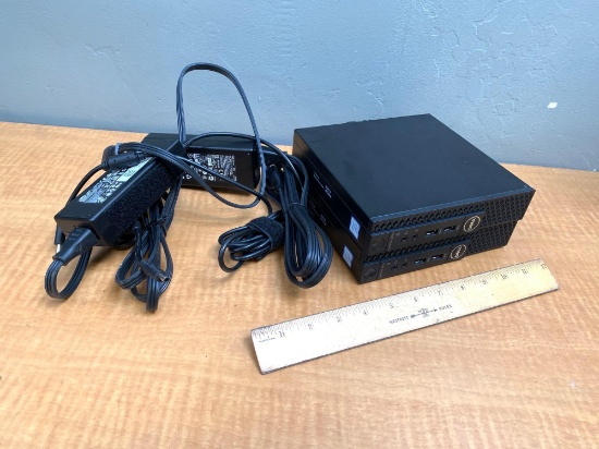 2pcs - Dell Optiplex 3050 SFF Mini PC Intel i5-7500 2.7GHz 8GB DDR4 256GB SSD Wifi Bt HDMI Win 11