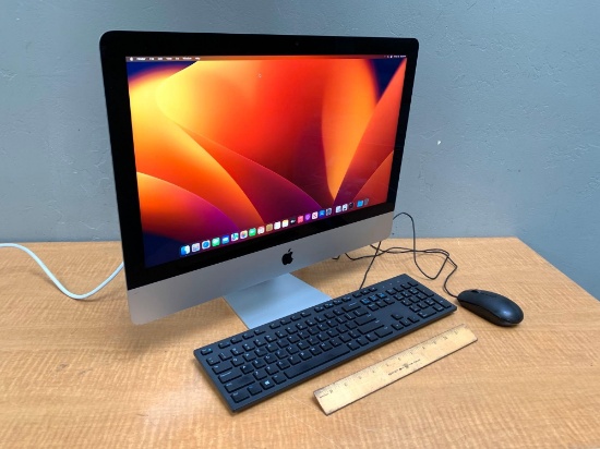 Apple iMac18,2 PC 21.5" Retina 4k LCD Intel i7-7700 3.6GHz 32GB DDR4 1TB AMD 4GB Ventura - 2017