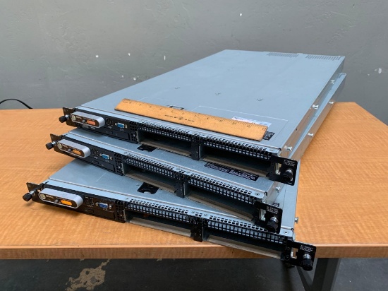 3pcs Dell PowerEdge 1950 1U RackMount Servers