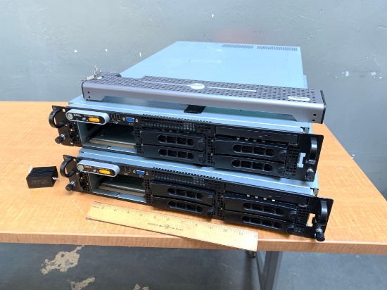 2pcs - Dell PowerEdge 2950 2U RackMount Servers