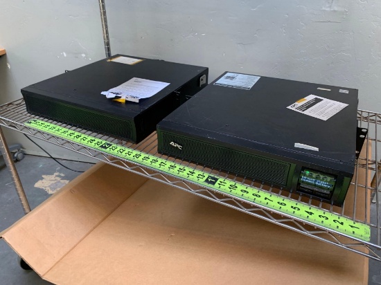 2pcs - APC Smart-UPS X 1500 UPS & 48VDC External Battery Pack