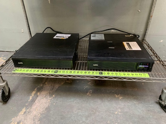 2pcs - APC Smart-UPS X 1500 UPS & 48VDC External Battery Pack