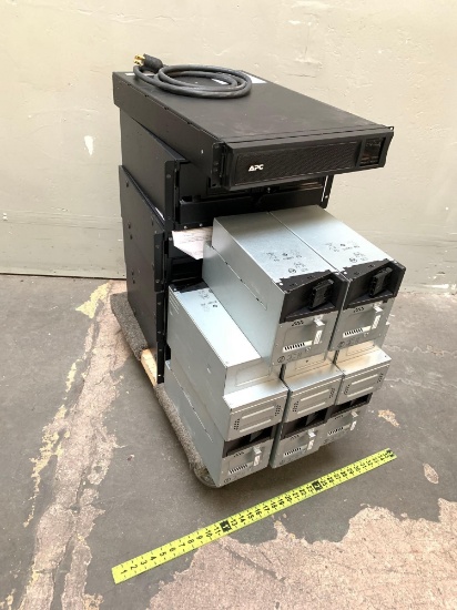 5pcs - APC Smat-UPS X 3000 UPS and 120VDC External Battery Packs