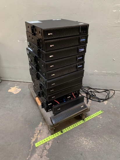 10pcs - APC Smart-UPS X 1500 & 48VDC External Battery Packs