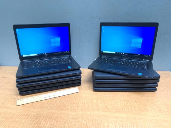 10pcs - Dell Latitude 5450 Laptops Intel i5-5300 2.3GHz 8GB 500GB SATA Wifi BT HDMI Win 10